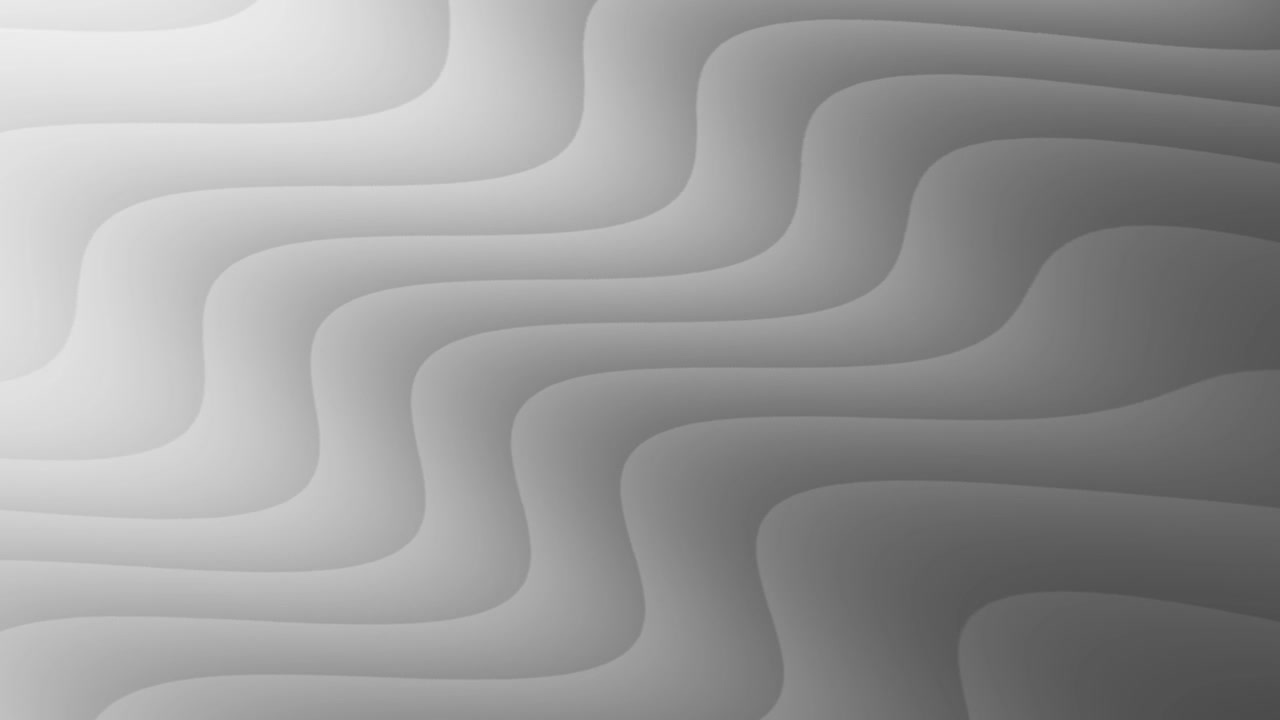 Animated Abstract Background with Undulating Grey and White Waves