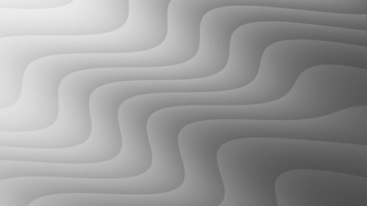 Animated Abstract Background with Undulating Grey and White Waves