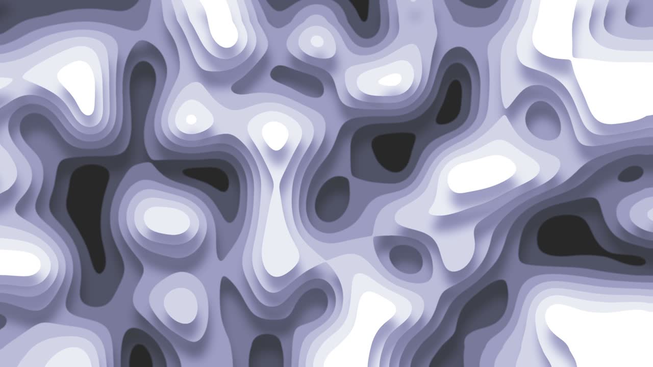 contorno gris mapa de contorno topográfico diseño gráfico de movimiento de tecnología abstracta. fondo geométrico animación de video ultra hd 4k 3840x2160