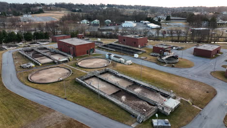 sewerage water treatment plant