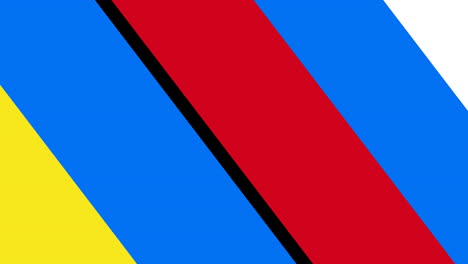 animación de líneas coloridas sobre fondo negro