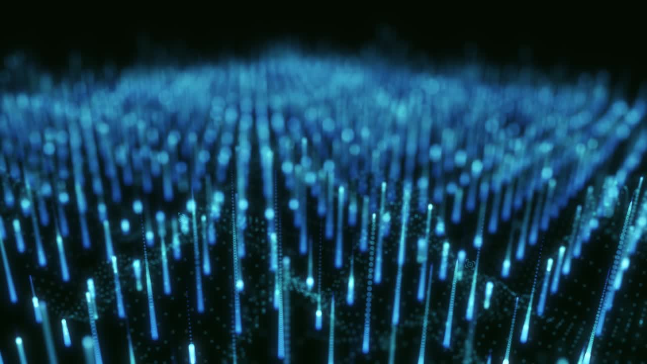 4k abstracto conexiones tecnológicas y científicas