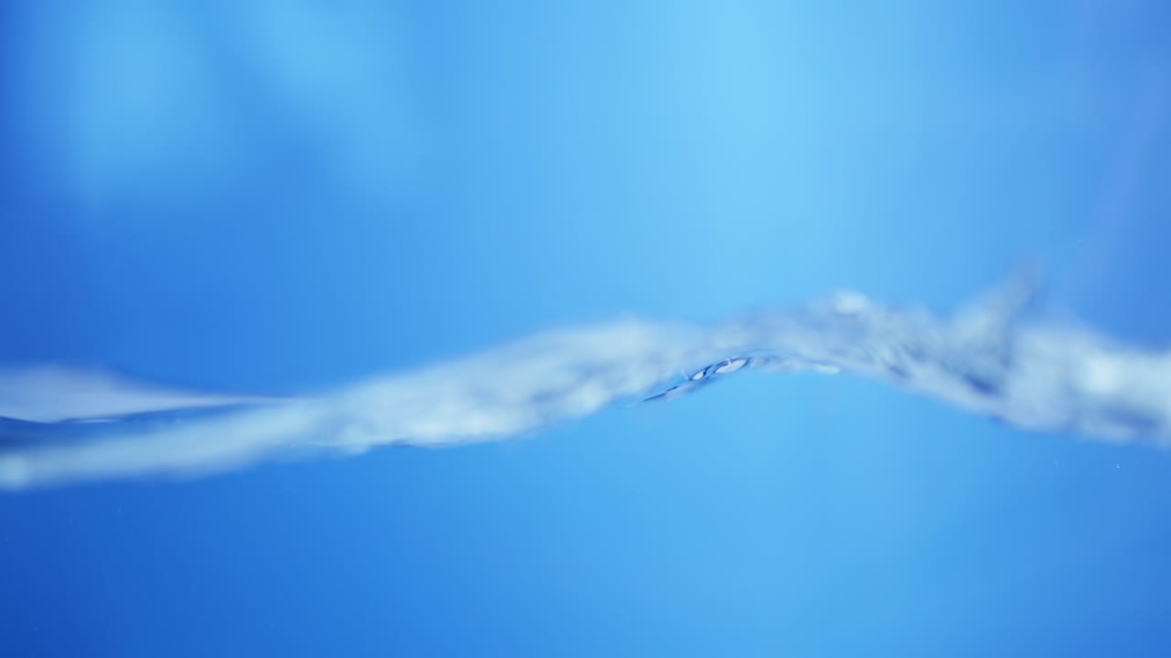 물 표면 느린 움직임 추상적인 배경