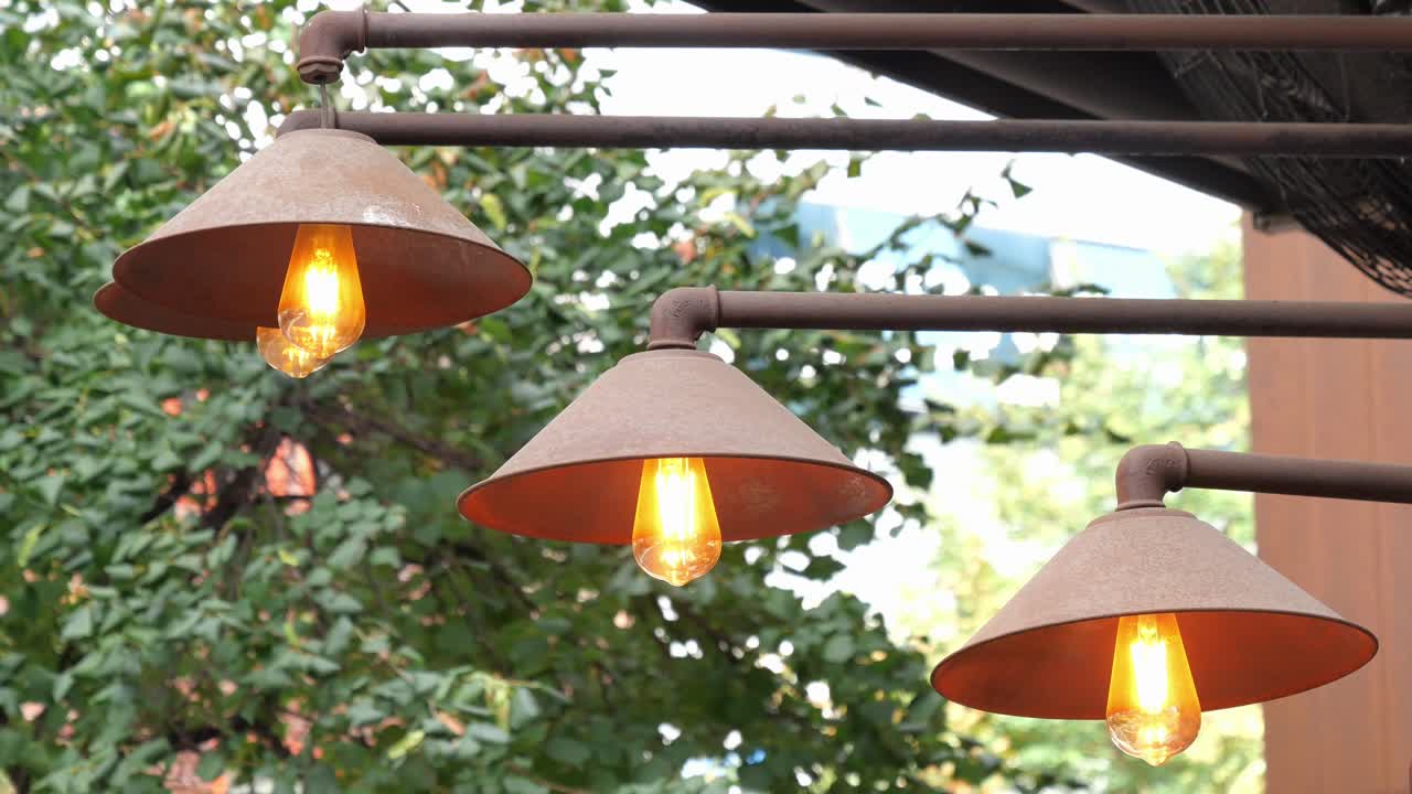 시골 산업 야외 랜턴