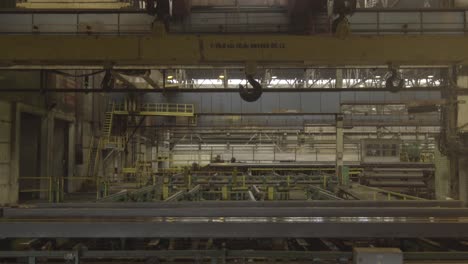 industrial steel factory interior