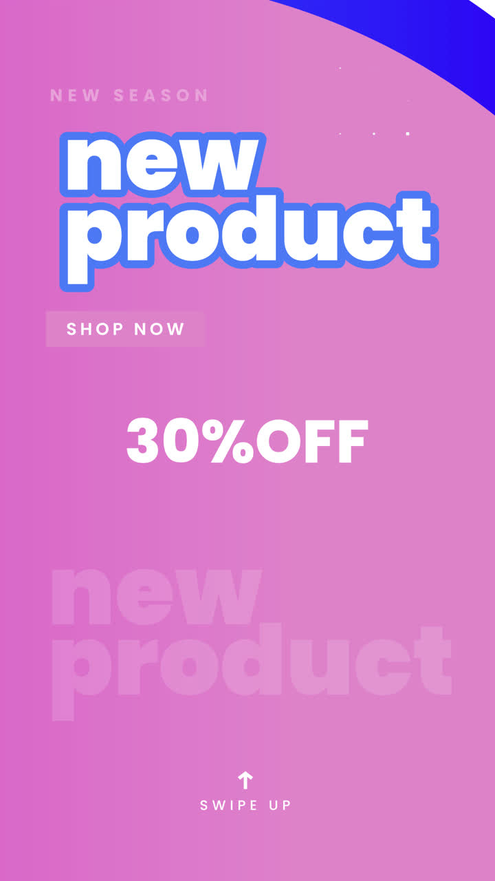 Banner de Rebajas de Nueva Temporada y Nuevo Producto