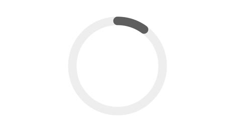 un conjunto de gráficos simples, planos y animados, los gráficos varían del 10% al 100%.