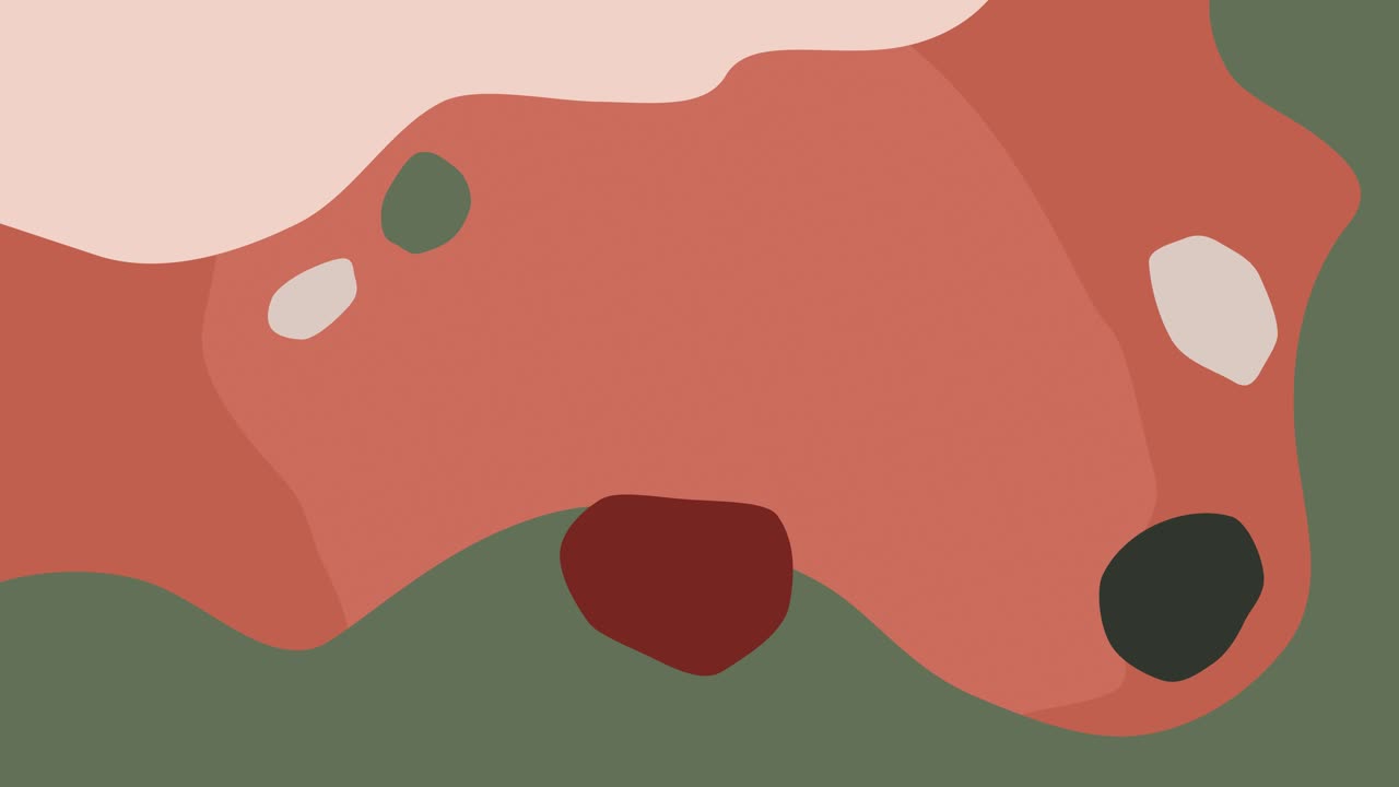 추상 크림 애니메이션 배경