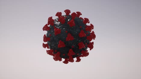 imágenes 3d realistas de virus y partículas