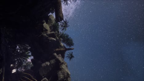 Astrophotography-Star-Trails-over-Canyon