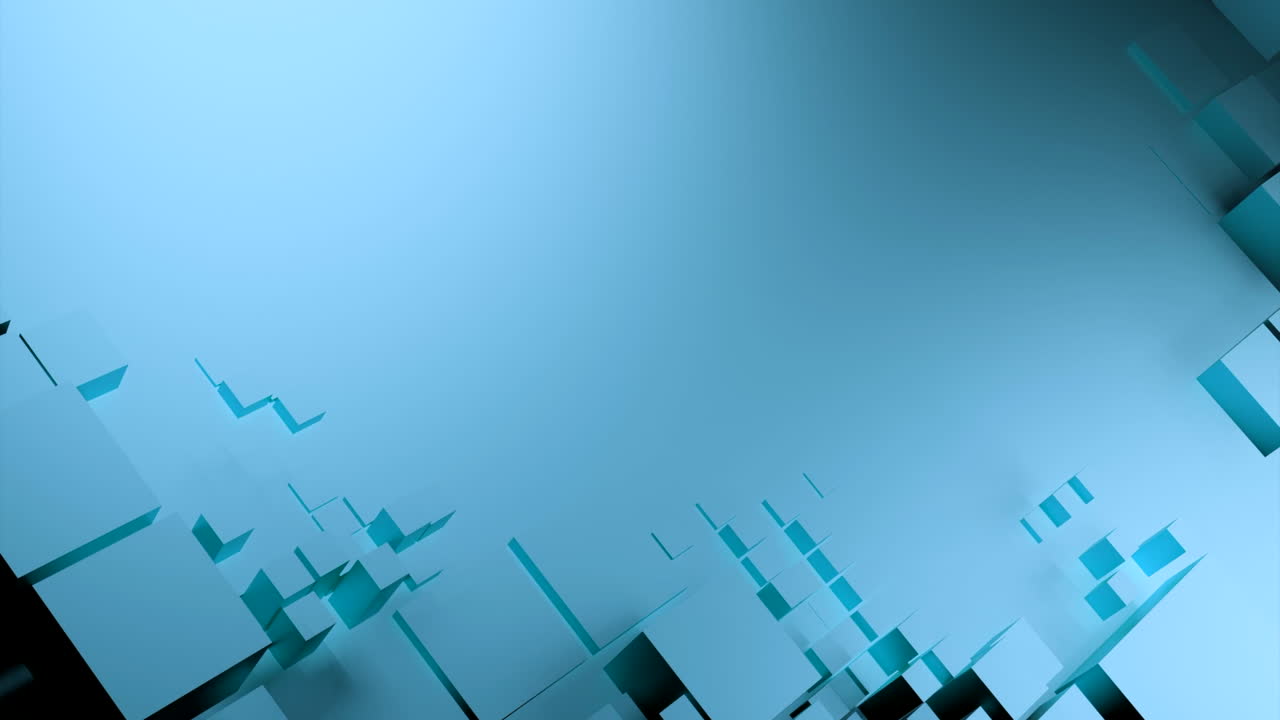 Abstract 3D Geometric Cubes Background
