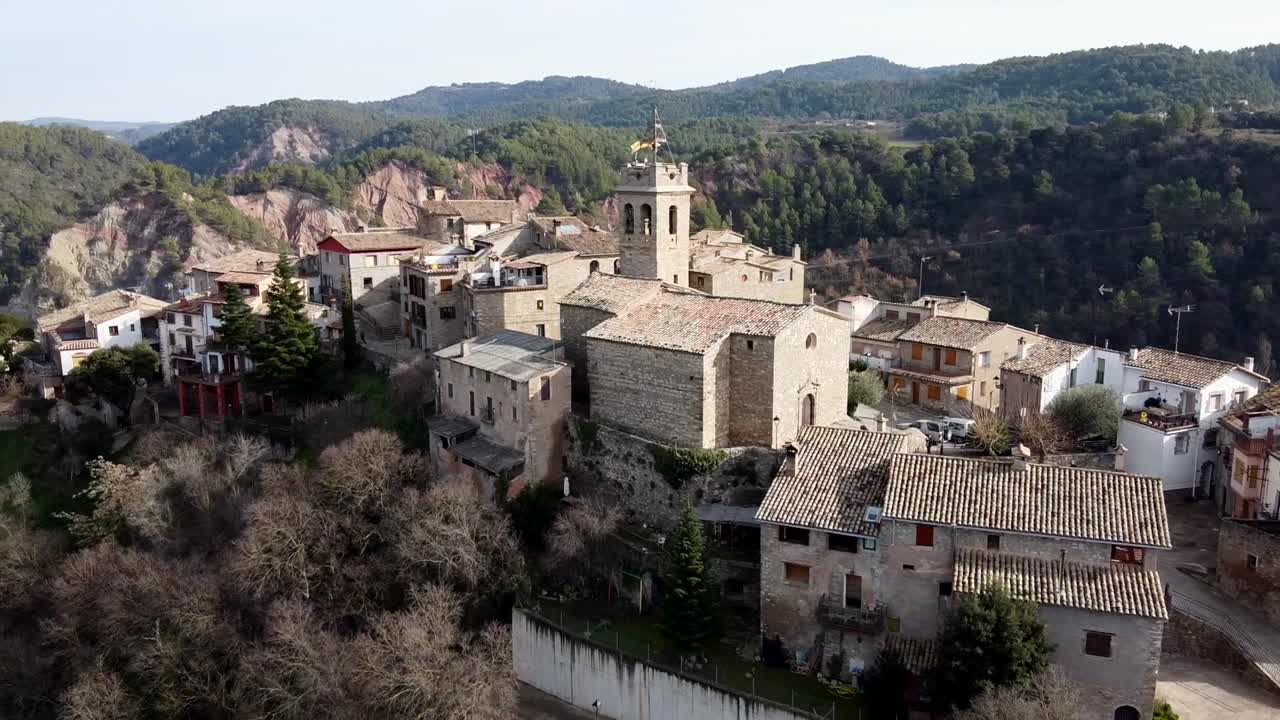 santa maria d'oló en cataluña, españa