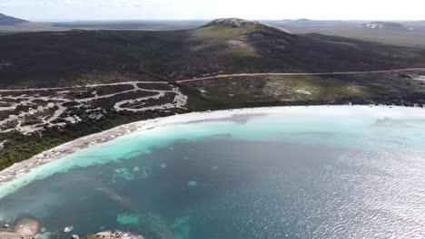 lucky bay es una bahía ubicada en el oeste de australia, en el parque nacional cape le grand