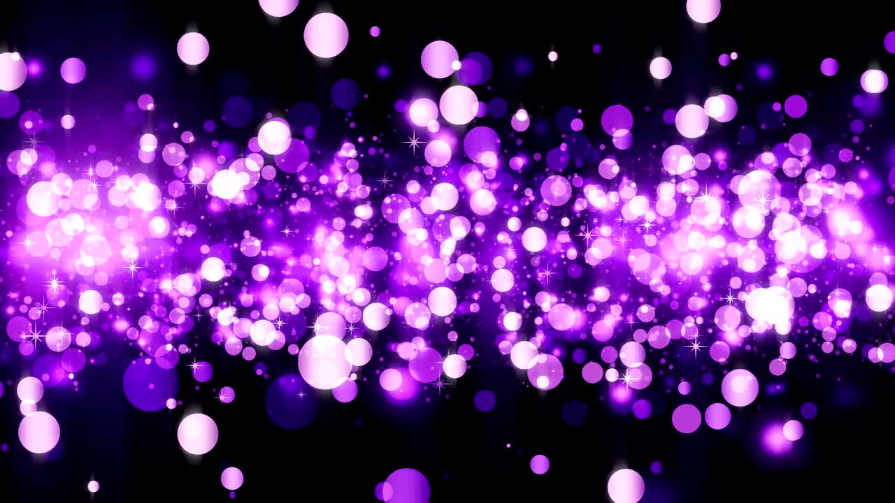반이는 마젠타 입자로 된 배경, 아름다운 보케 빛의 배경, 마젠타 콩페티, 마법의 반이는 빛으로 반이는, 끊임없는 루프.