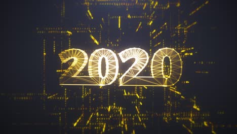 creative fast entry into 2020 year