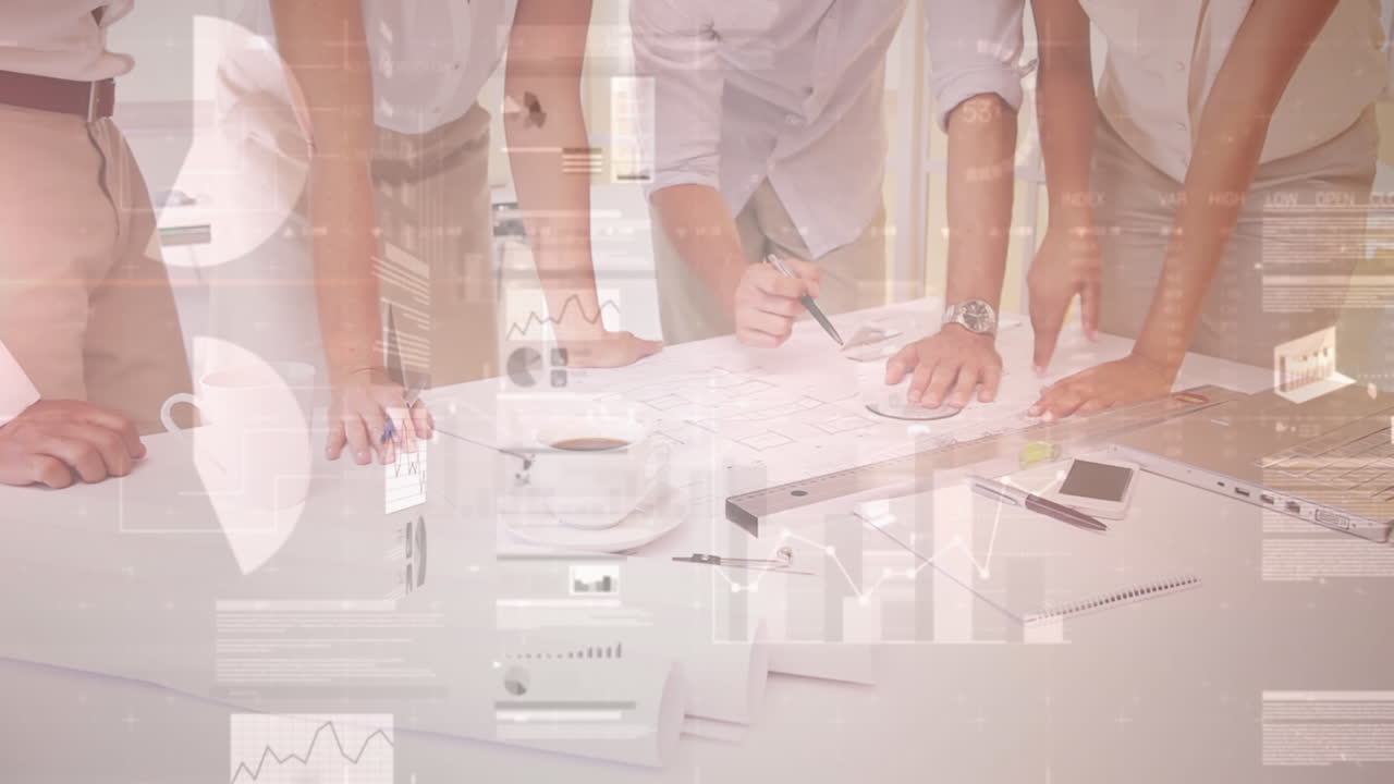 회의에서 기업인들에 대한 통계 및 금융 데이터 처리의 활성화