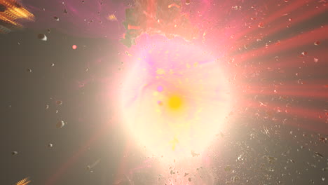 explosión cósmica