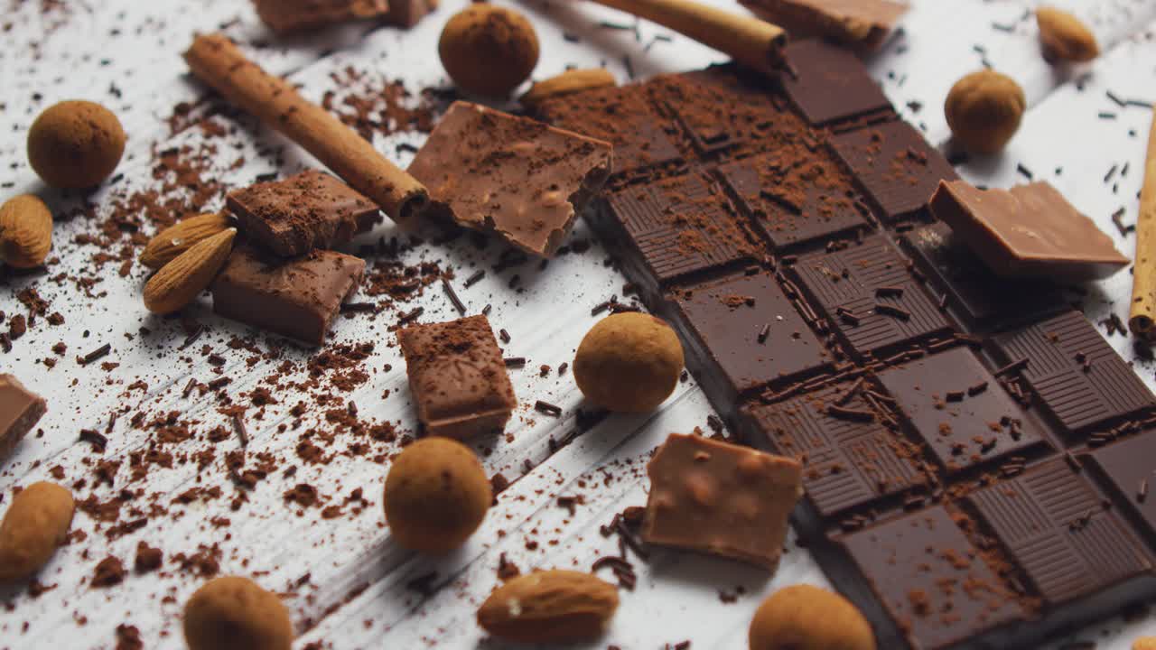 chocolate negro y especias