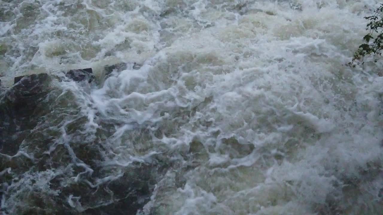 Slow Motion Fast Water Stream, river stream