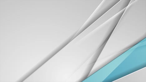 diseño de movimiento de rayas brillantes corporativas abstractas grises y azules