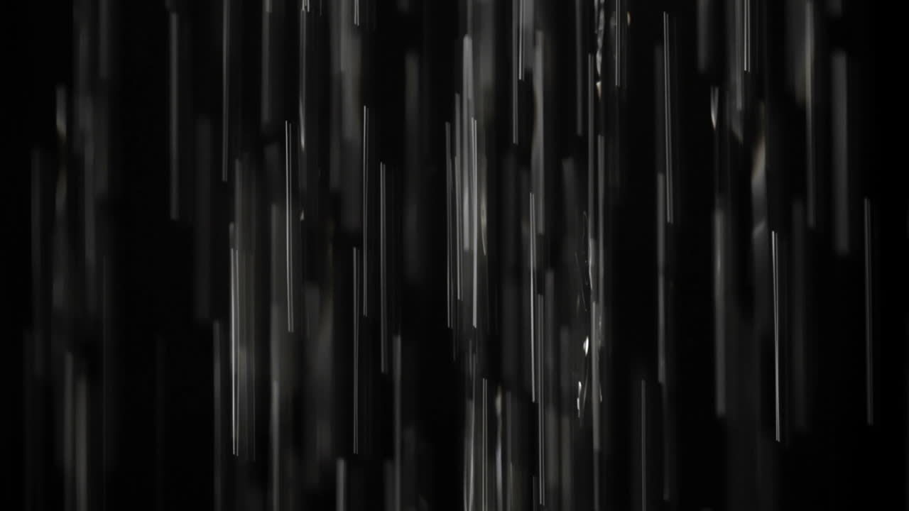 Rain on black Beginning of the rain