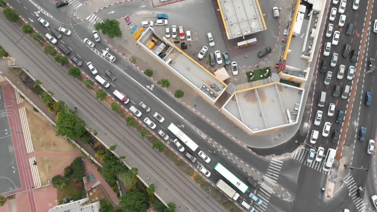 Traffic in North Jerusalem