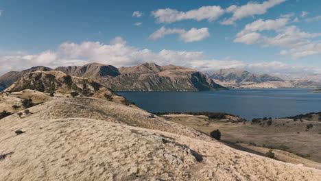 majestic new zealand lake scenery