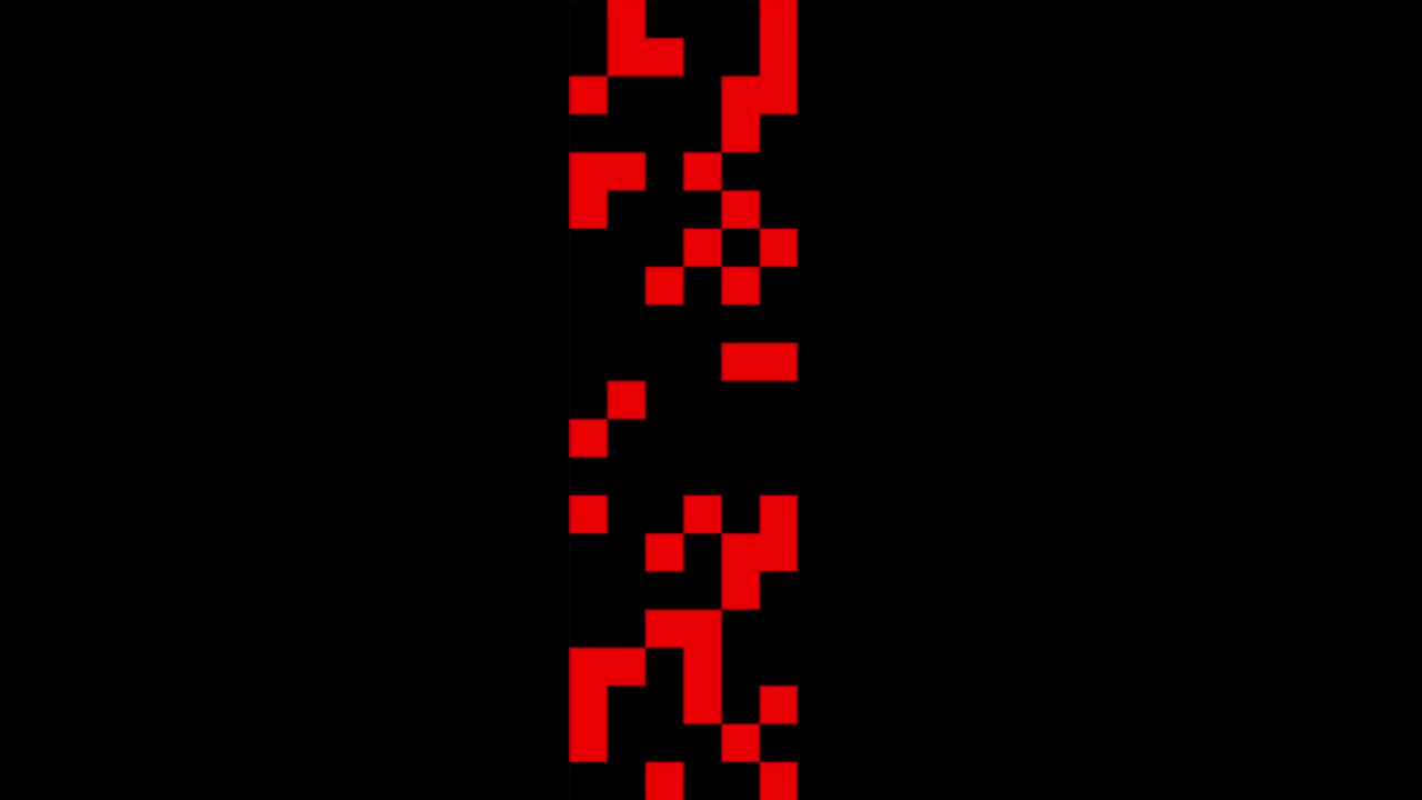 Red squares sliding pattern