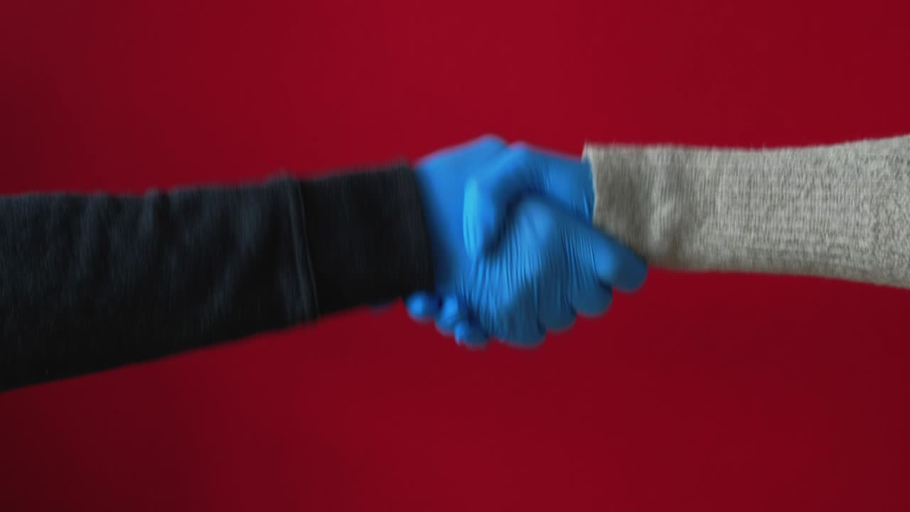 greeting hygiene coronavirus outbreak handshake