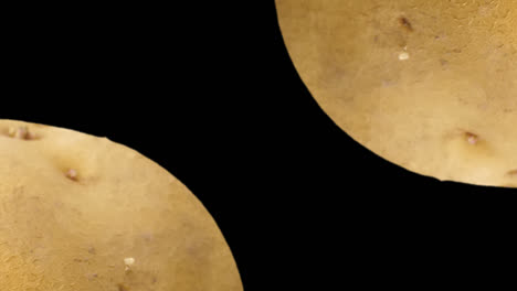 Tan Tape Border on Black Background