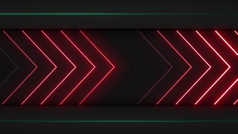 abstract neon arrow background