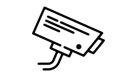 surveillance line motion graphic