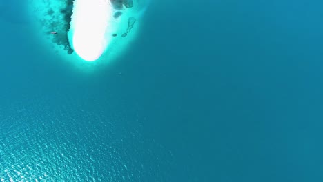 vista aérea de las islas en el archipiélago de zanzíbar