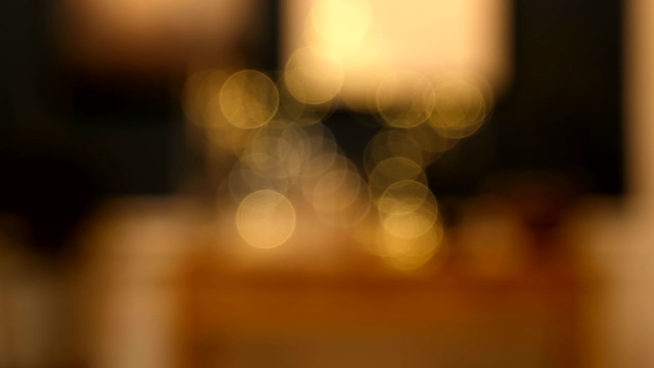 Defocused christmas lights background
