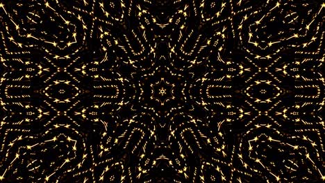 abstract kaleidoscope pattern with full colors. magic mandala. 4k