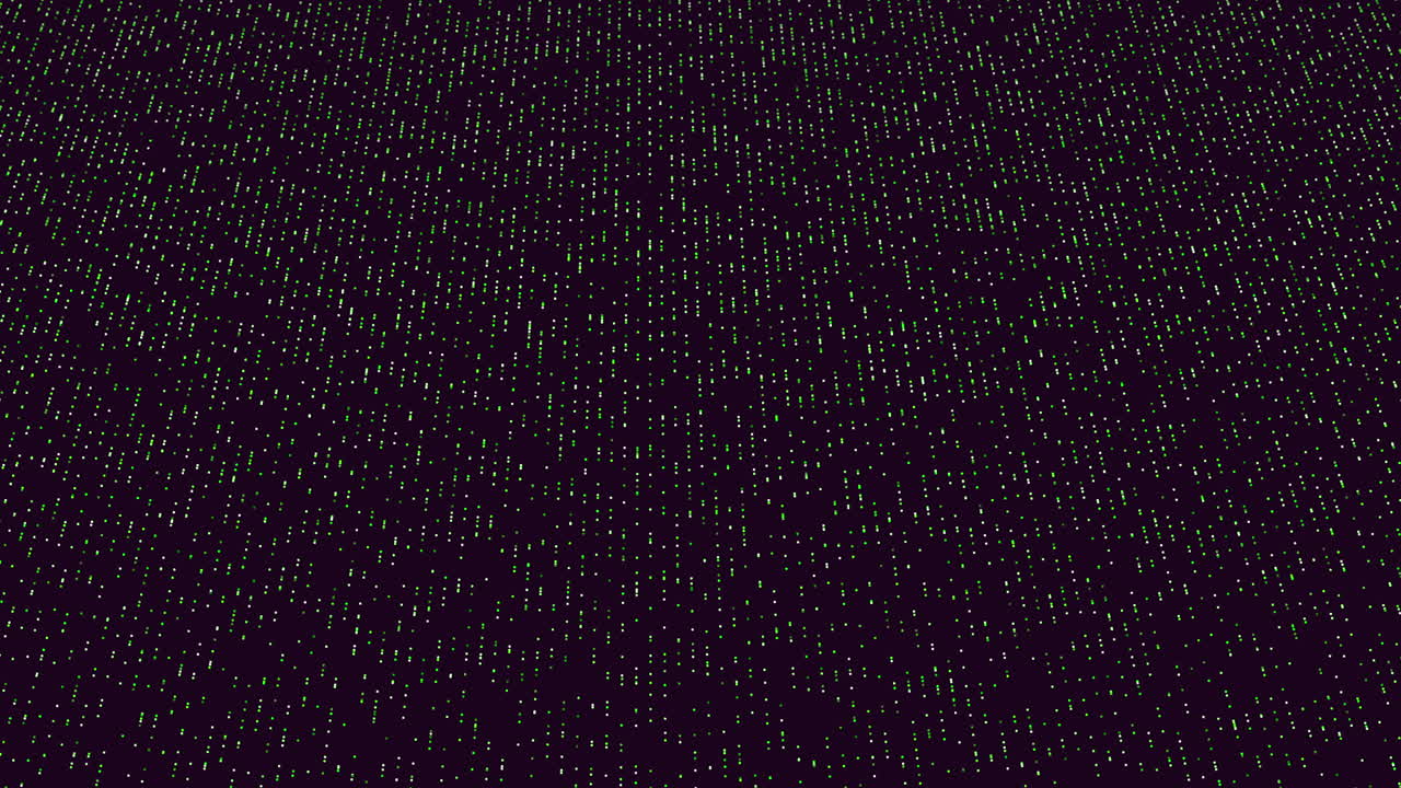 Purple background with grid of circular dots - digital design pattern