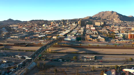 Beauty-of-the-US-Mexico-border-with-aerial-footage-of-the-international-bridge