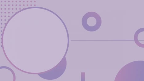 fondo de mensaje en blanco con elementos gráficos en fondo lila