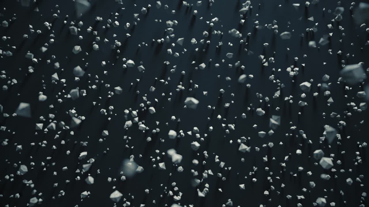 Abstract Space Rocks