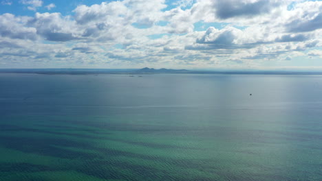 AERIAL-You-Yangs-Mountain-Range,-Australia-Over-Corio-Bay