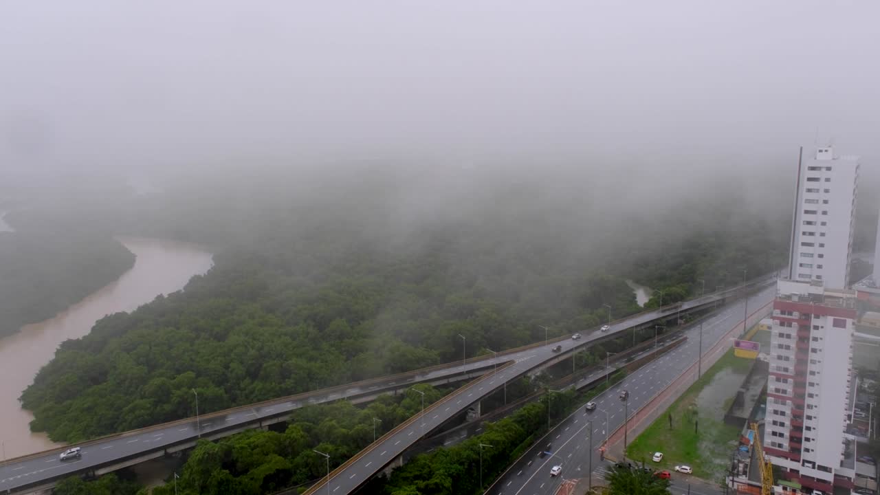 레시페의 비가 오는 날