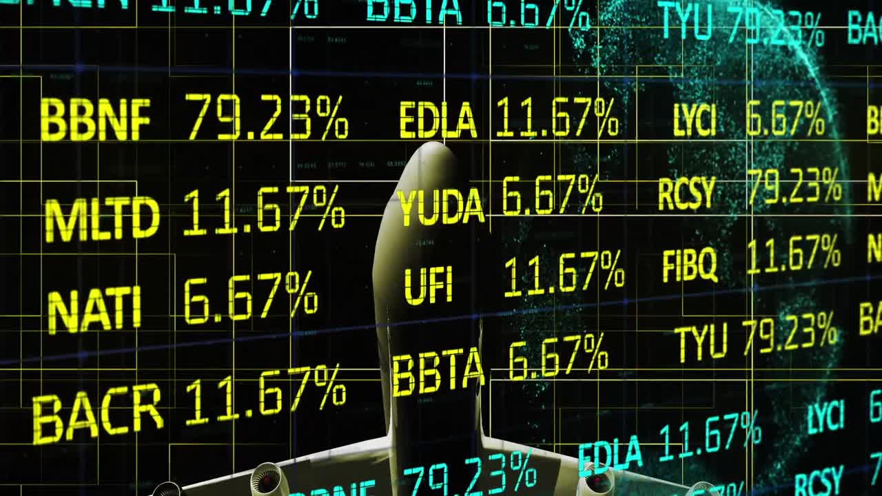 주식 시장 데이터 처리와 비행기 비행