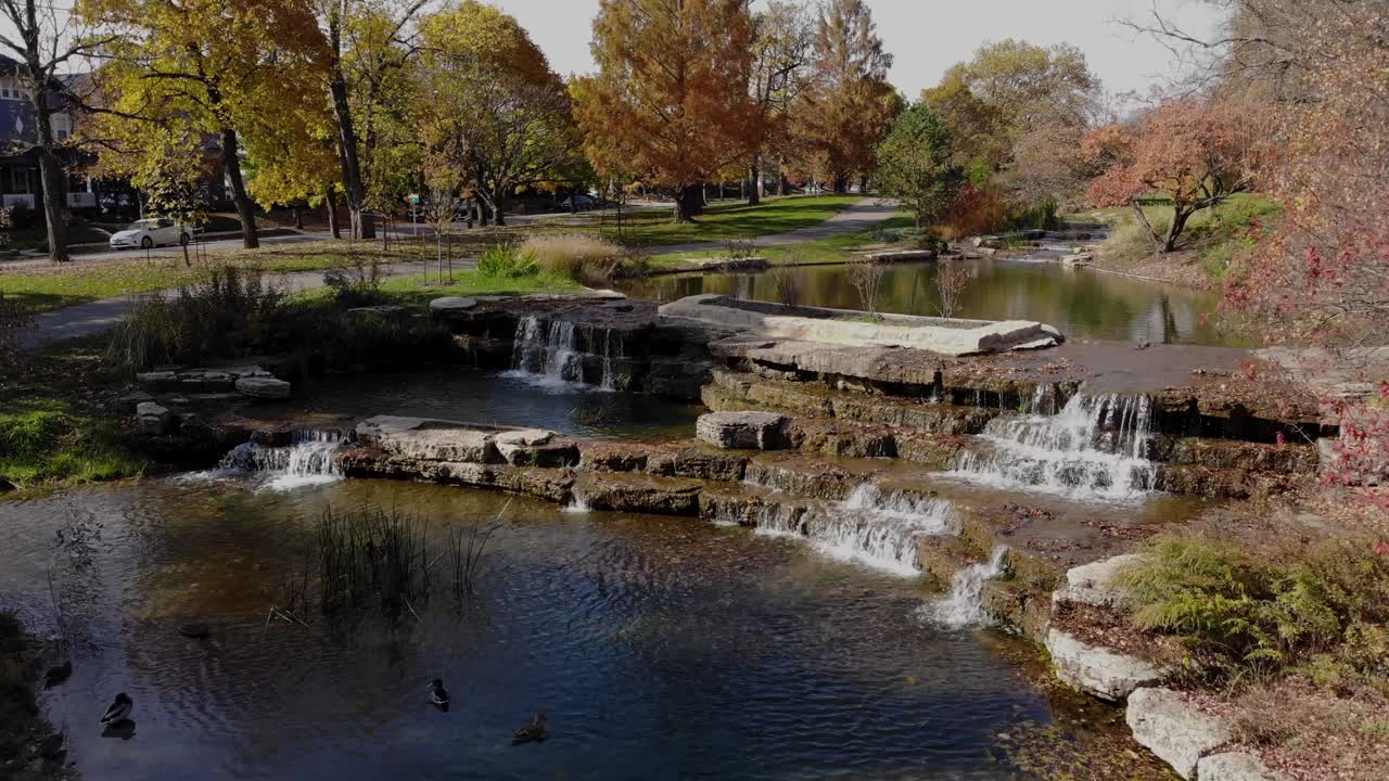 Franklin Park - Columbus Ohio - aerial drone