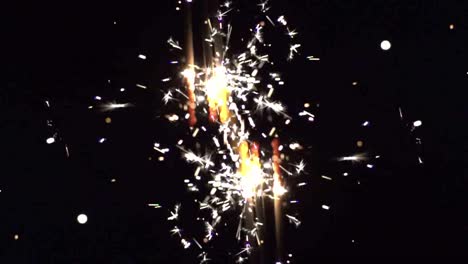 slow motion sparkler 12