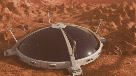 mars dome habitat