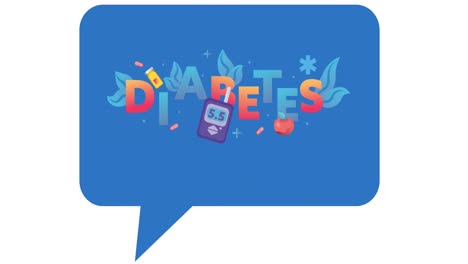 Animación-De-Texto-E-Iconos-De-Diabetes-Sobre-Fondo-Blanco.