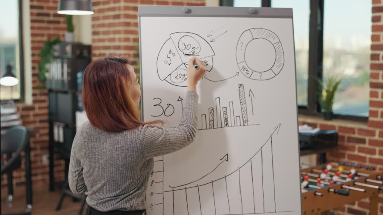 Diverse team of workmates discussing business growth