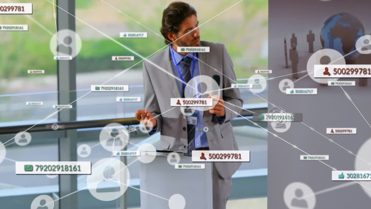 사무실 회의에서 다양한 동료들과의 연결망의 활성화