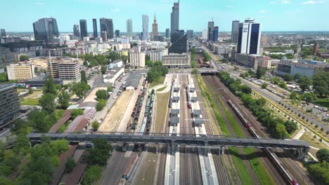 estación de ferrocarril aéreo