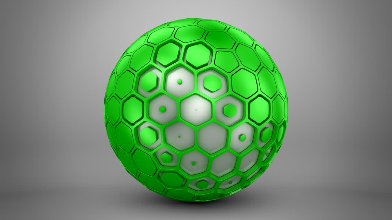 애니메이션 된 기하학적 모양